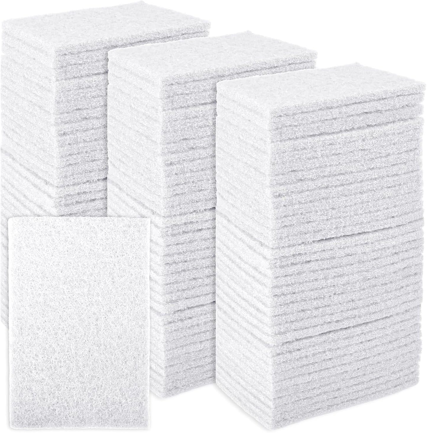 CONLI-100-PCS-Scouring-Pad-Reusable-Household-White-Scrubbing-Pads-1347
