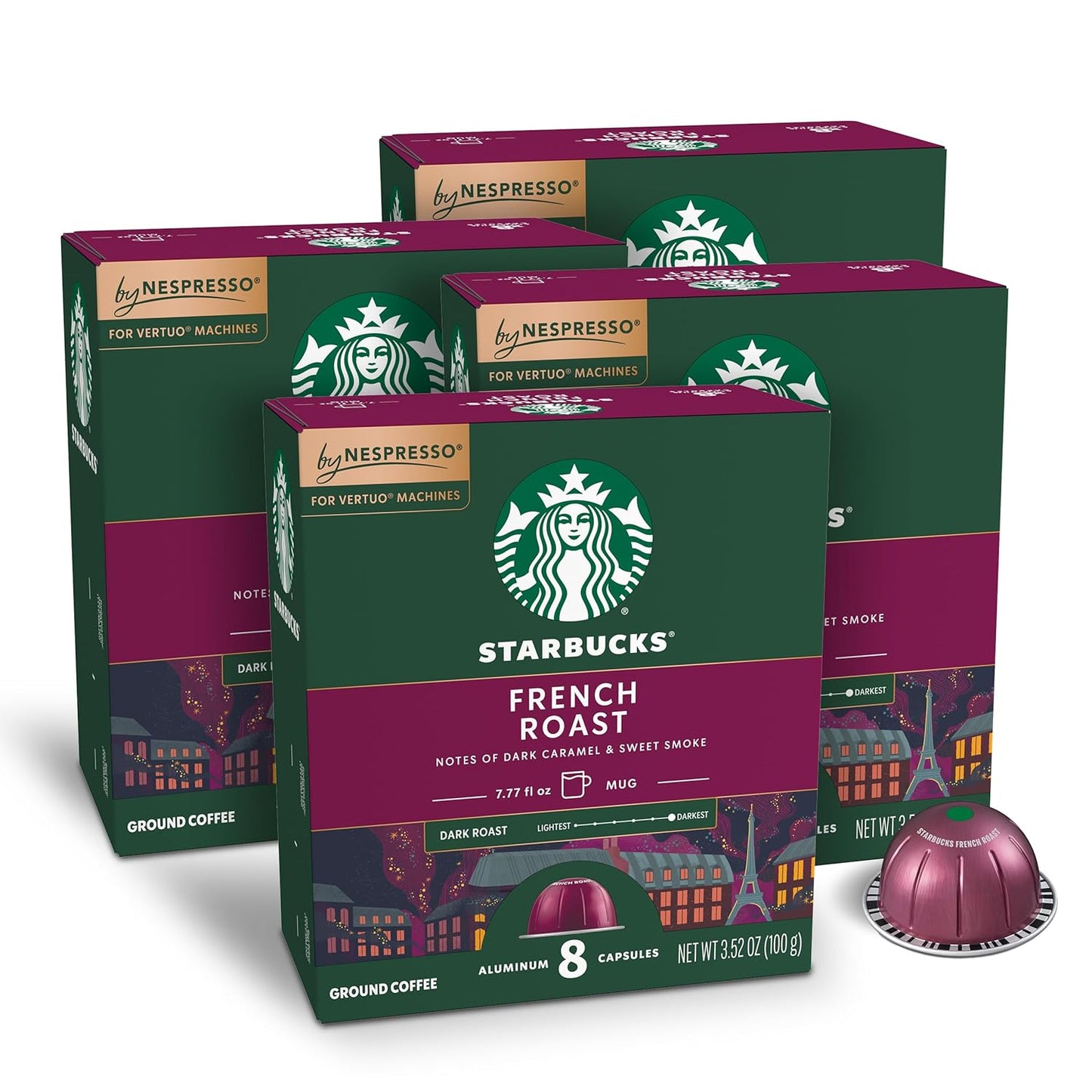 Starbucks-by-Nespresso-Vertuo,-French-Roast,-Dark-Roast-Coffee,-32-count-Coffee-Pods,-Brews-3096