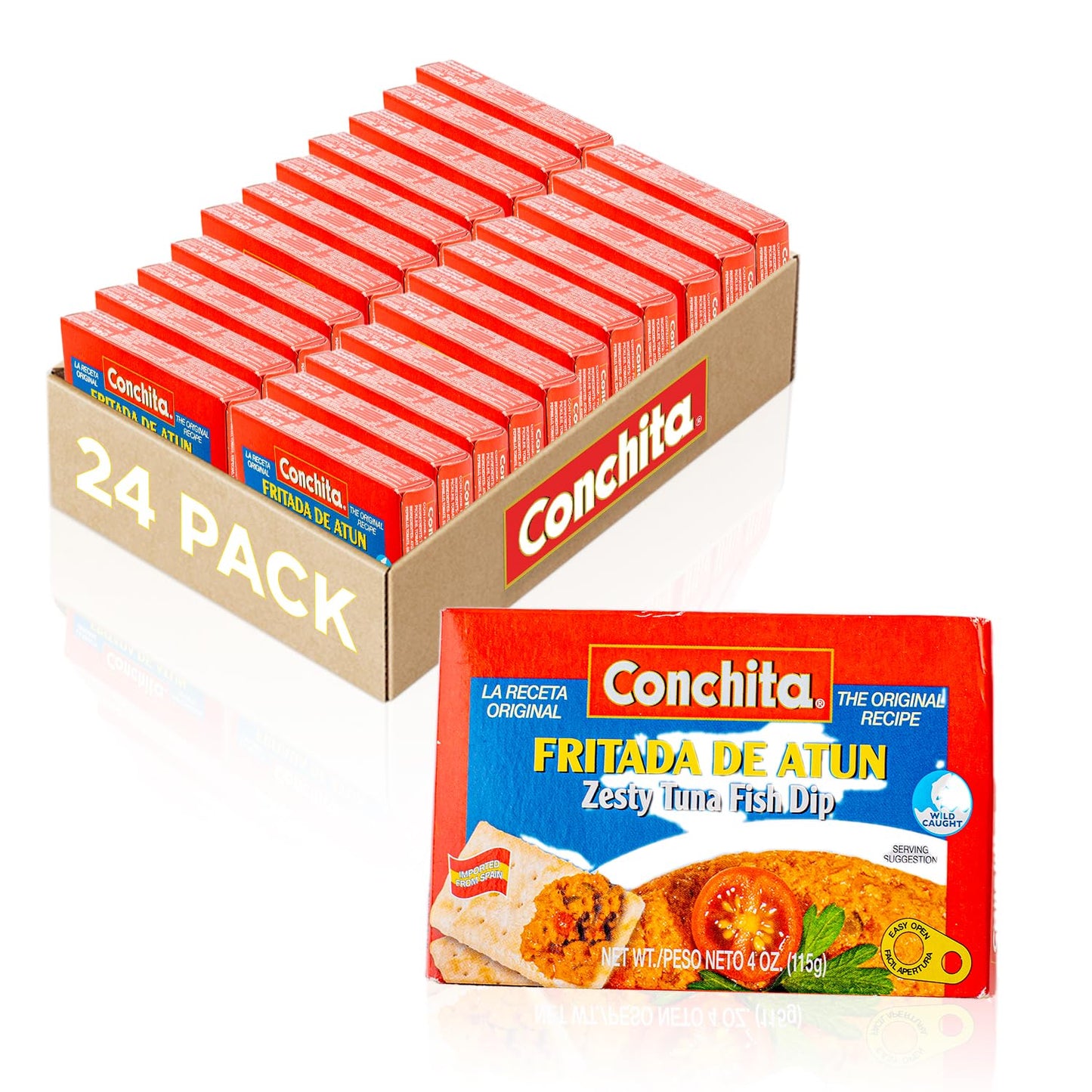 Conchita-Zesty---Salsa-de-pescado-de-atún,-4-onzas,-sabor-a-atrevido,-453