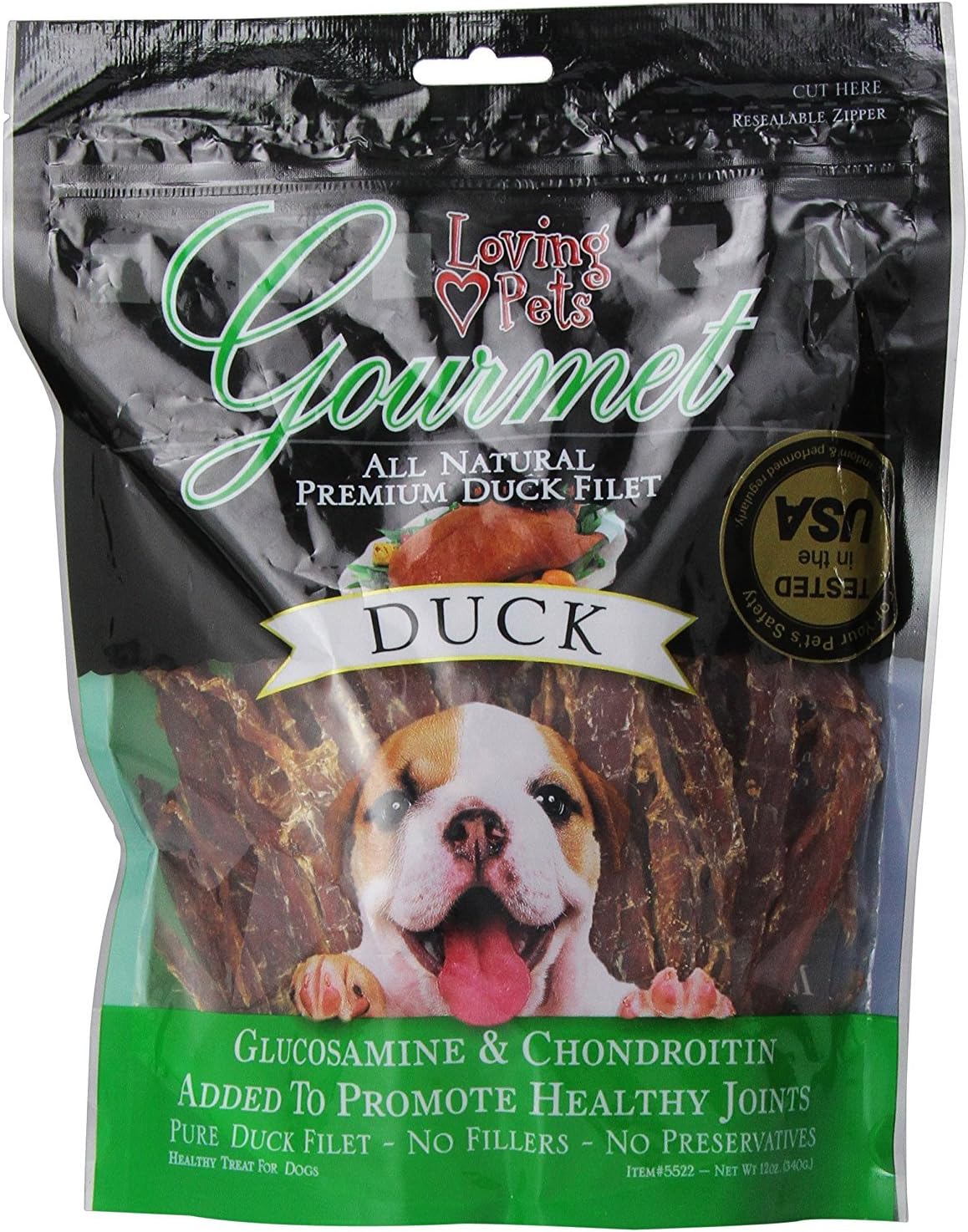 Loving-Pets-All-Natural-Premium-Duck-Filet-Strips-With-Glucosamine-&-Dog-918