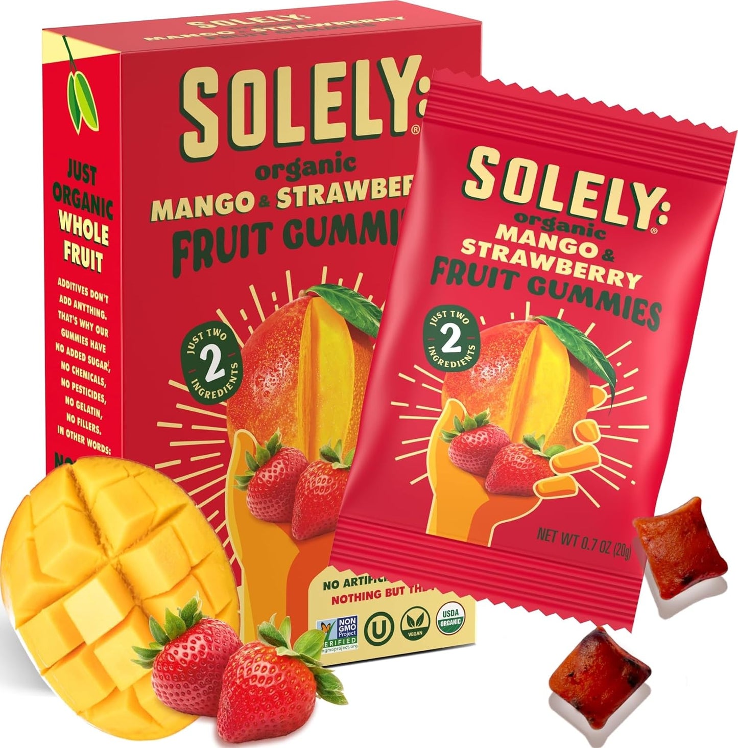 SOLELY---Organic-Mango-&-Strawberry-Whole-Fruit-Gummies-(Pack-of--1-Box,-5-per-2274