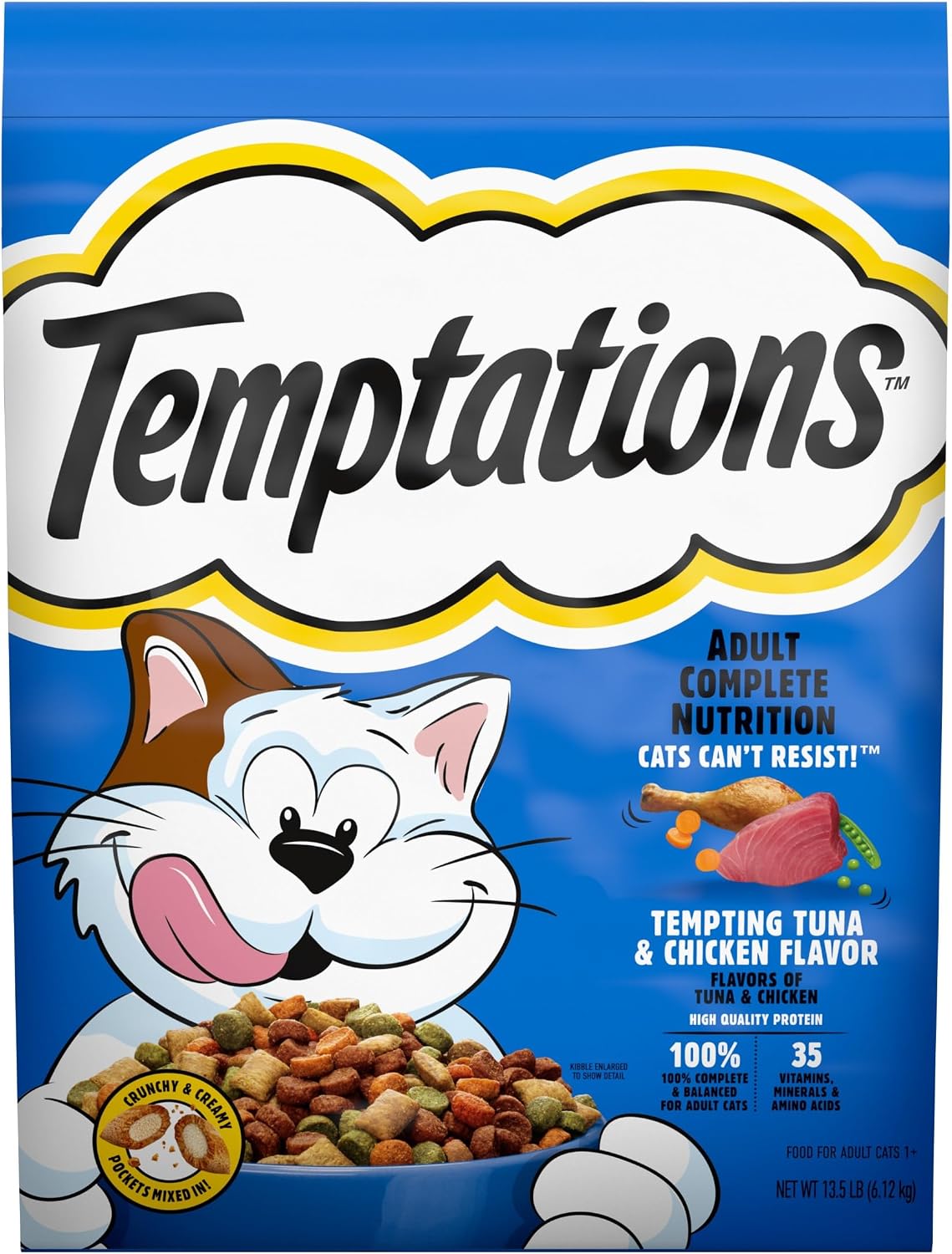 GYCO-Adult-Dry-Cat-Food-Tempting-Tuna-&-Chicken-Flavor,-13.5-Lb-Bag-843