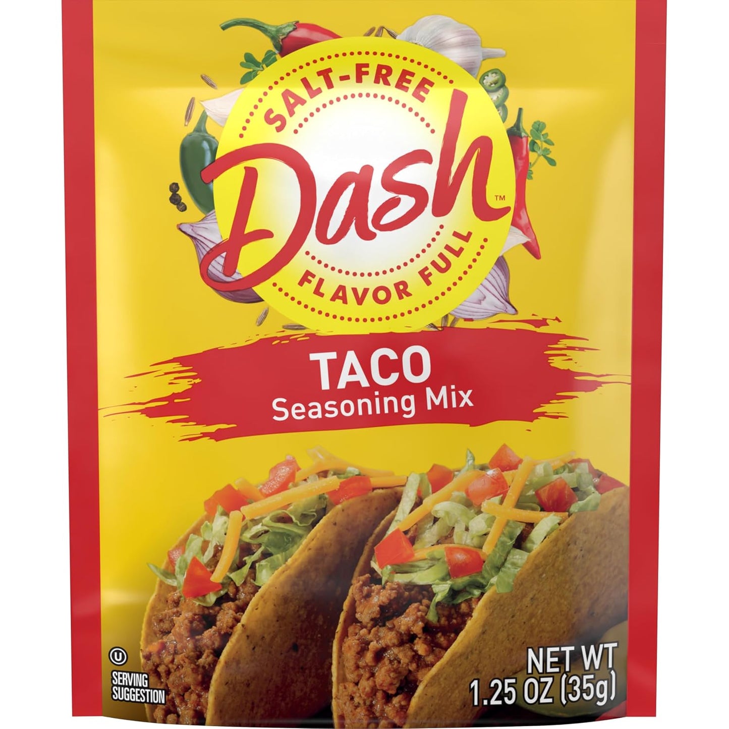 Dash-Salt-Free-Seasoning-Mix,-Taco,-1.25-Ounce-(Pack-of-12)-----1644