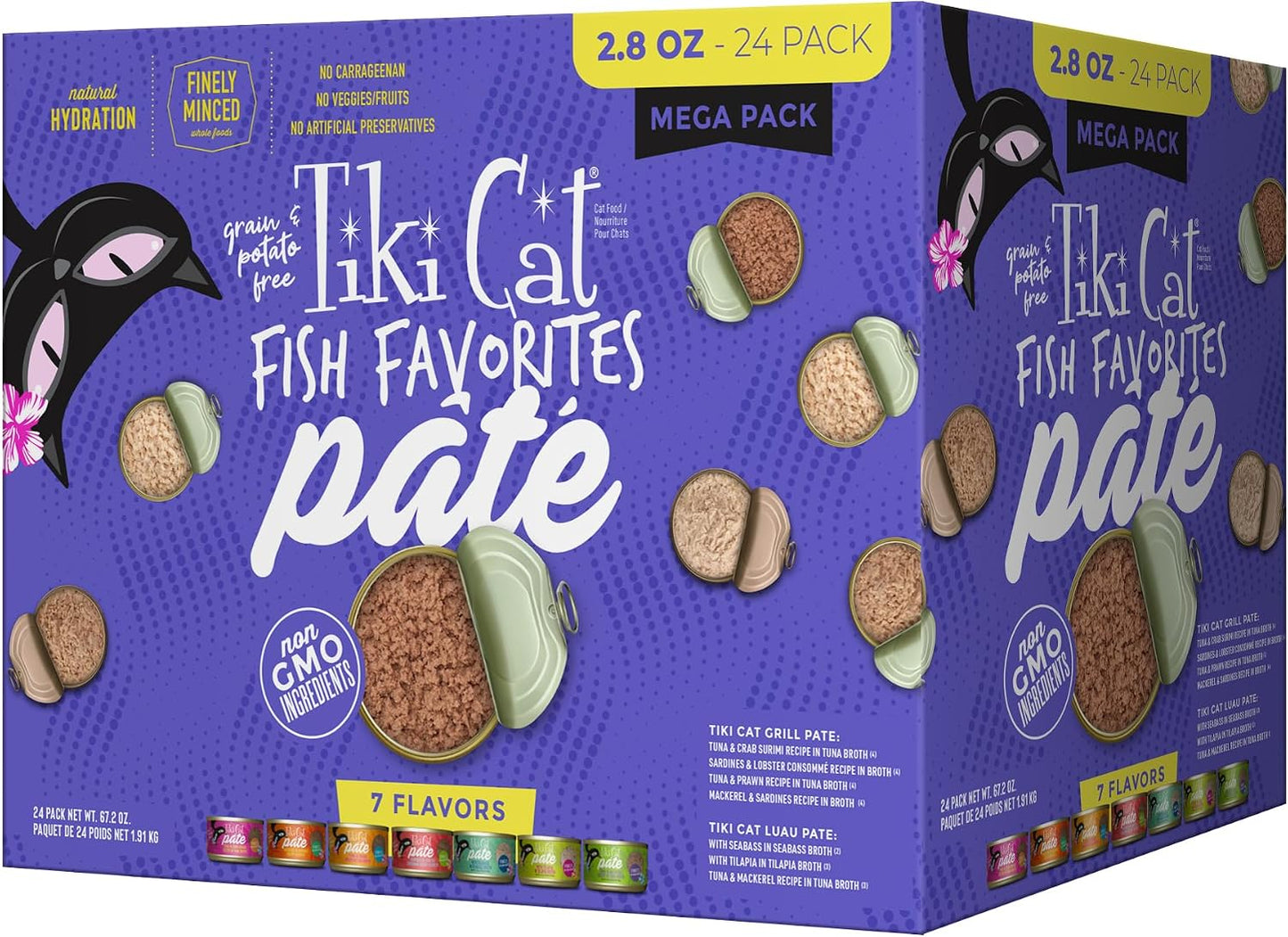 Tiki-Cat-Wet-Cat-Food-Mega-Pack-for-Cats,-Fish-Favorites-Pate,-2.8-1158