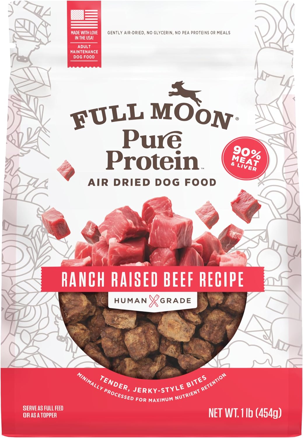 Full-Moon-Pure-Protein-Air-Dried-Dog-Food-Ranch-Raised-Beef-Recipe-1lb-1971