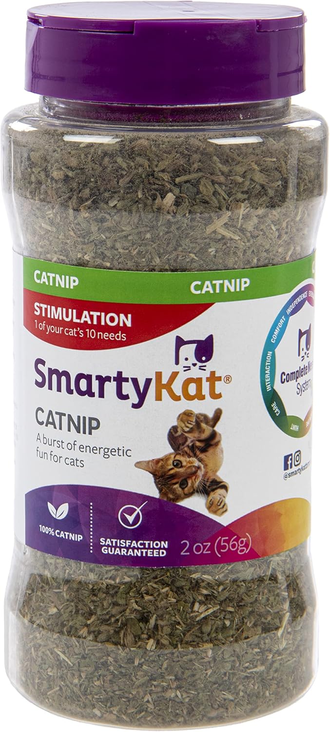SmartyKat-Catnip-for-Cats-&-Kittens,-Shaker-Canister-2-3