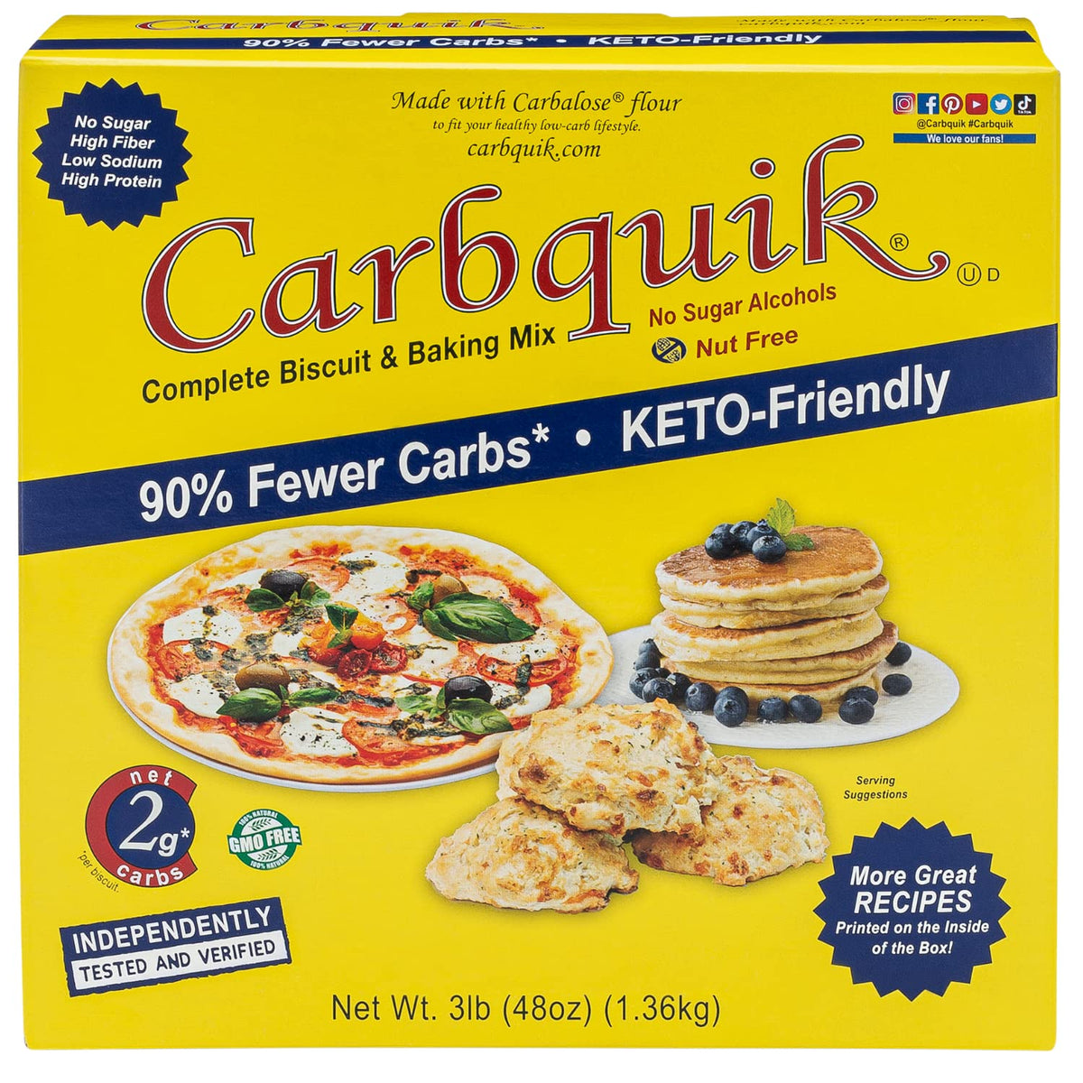 Carbquik-Keto-Biscuit-&-Baking-Mix,-3-lb-–-Perfect-603