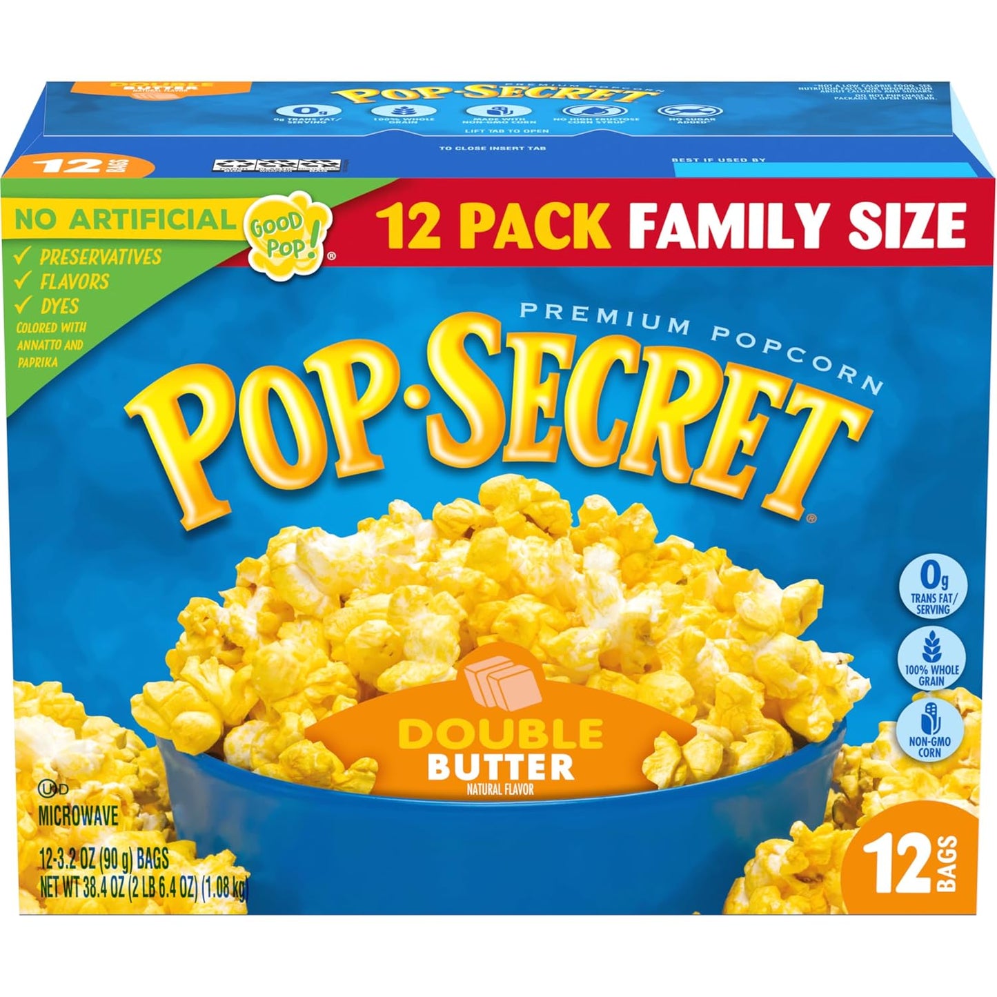 Pop-Secret-Double-Butter-Microwave-Popcorn-12ct-(3.2oz-Bags),-38.4oz-Box--(Pack-of-1)-Microwave-2012