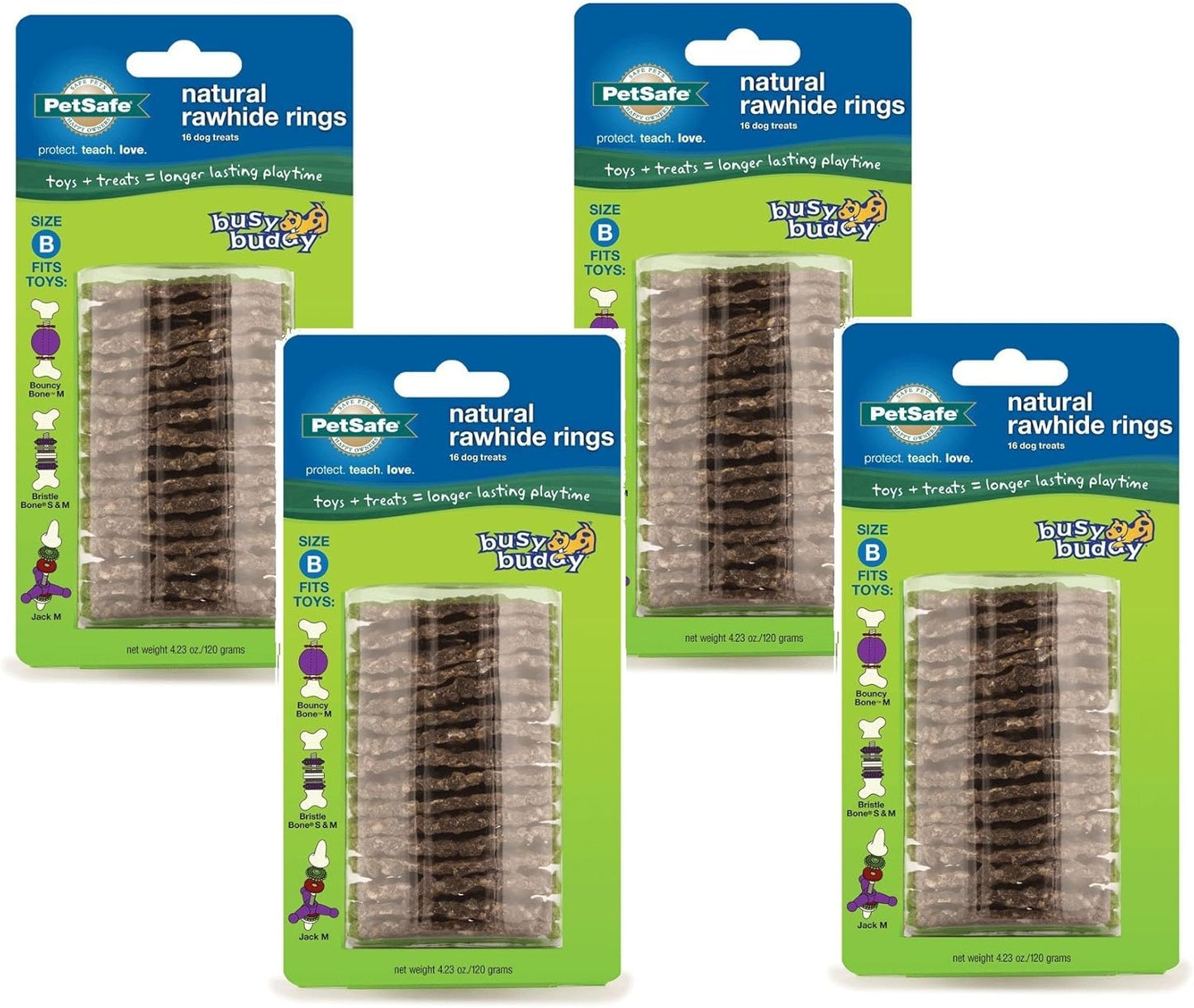 (4-Pack)-Petsafe-Busy-Buddy-Refill-Ring-Dog-2170