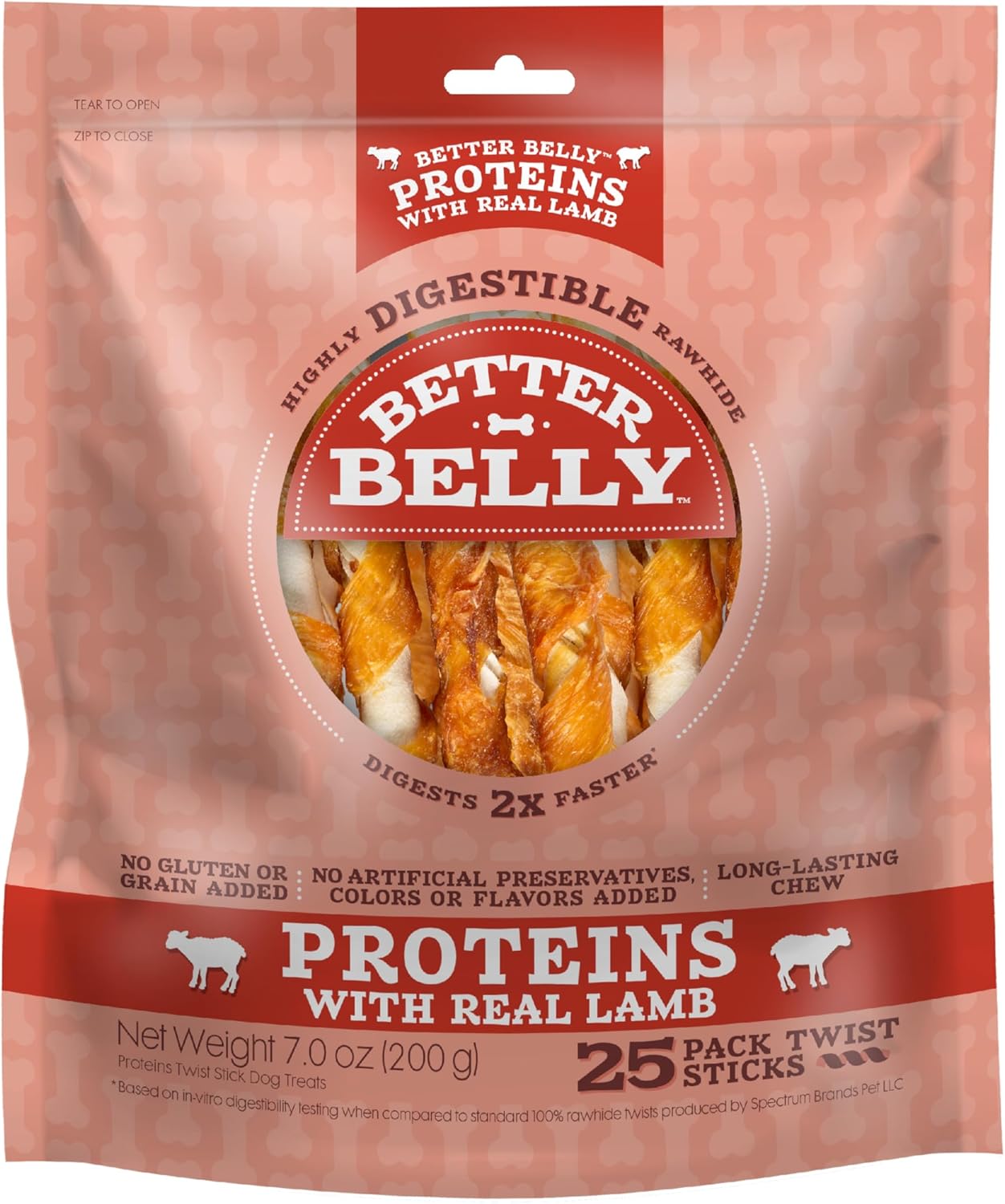 Better-Belly-Proteins-With-Real-Lamb-Twists,-Digestible-Rawhide-For-Dogs,-Count-2655