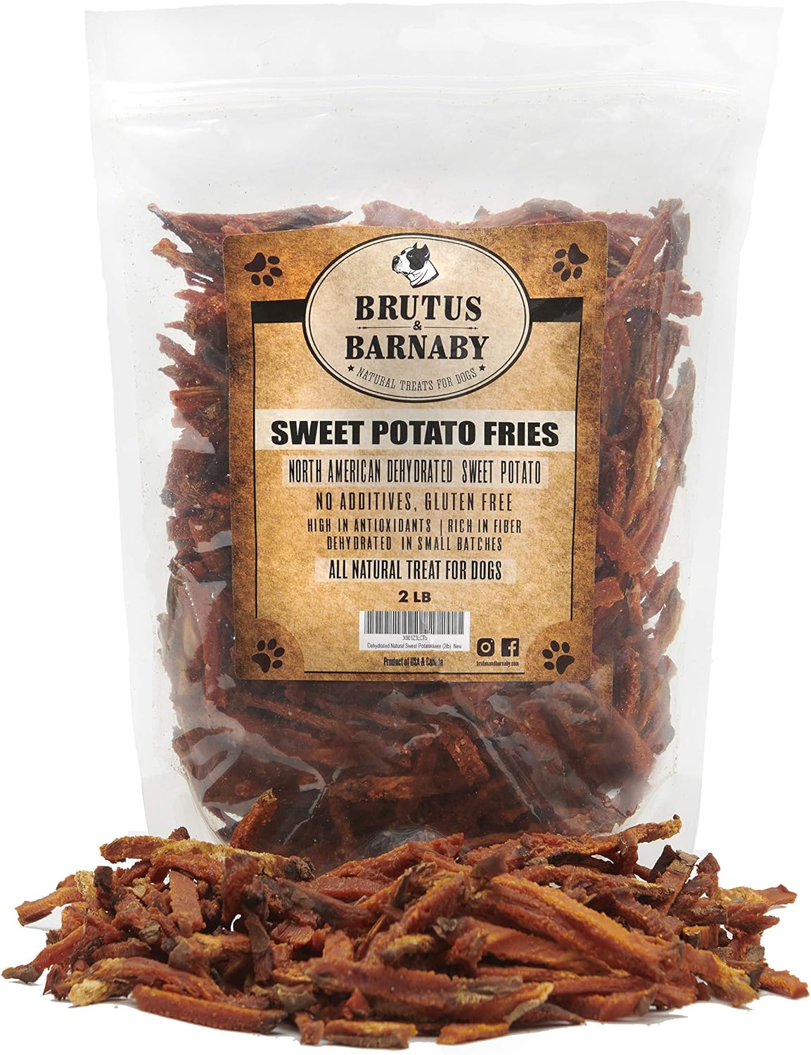 BRUTUS-&-BARNABY-Sweet-Potato-Dog-Treats--No-Additive-Dehydrated-Sweet-Fries,-1529