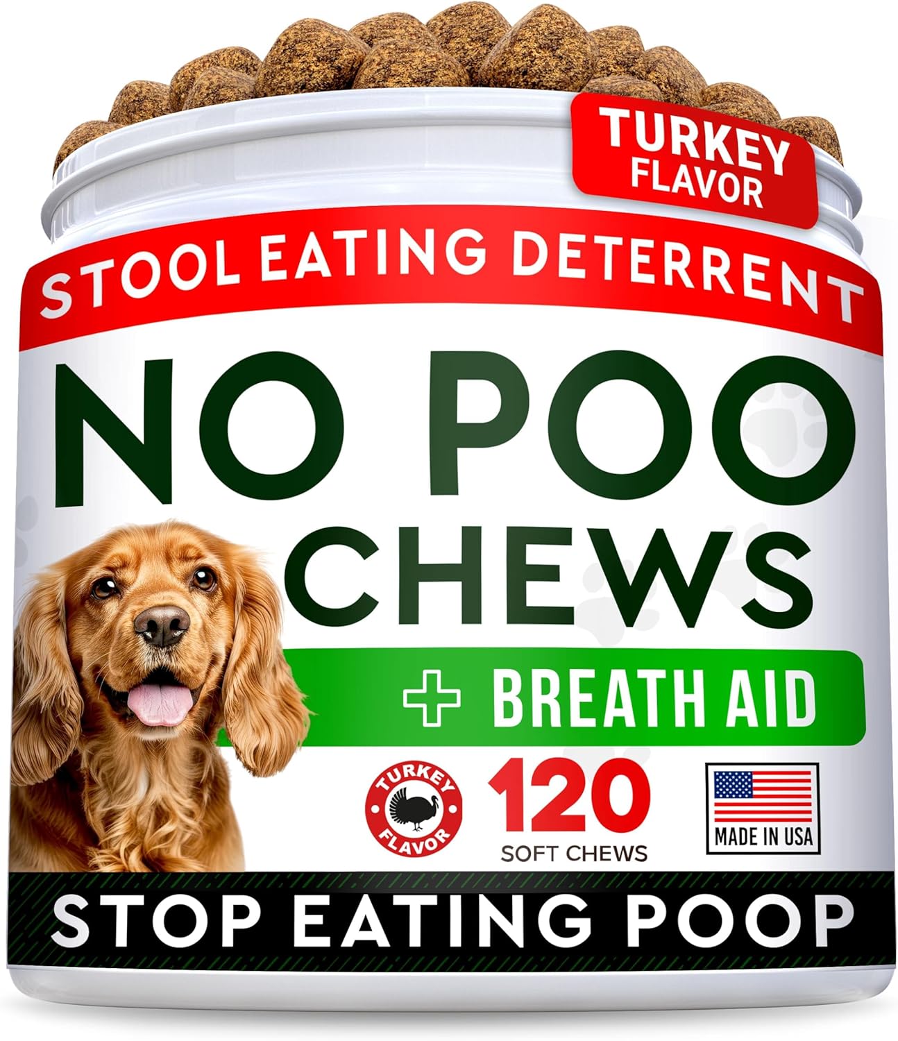 STRELLALAB-No-Poo-Chews-for-Dogs---Coprophagia-Deterrent-with-Probiotics,-&-458