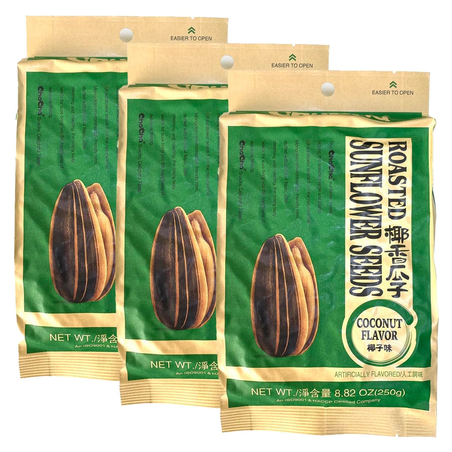 ChaCha-Roasted-Sunflower-Seeds---Coconut-(250G)-Pack-of-3---------1727
