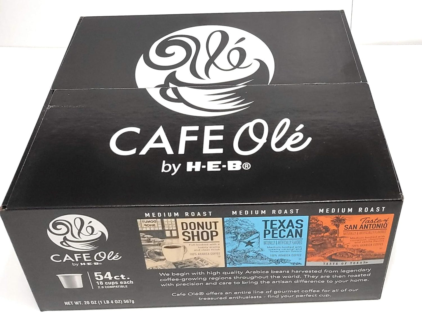 Cafe-Ole-Single-Serve-Coffee-Variety-Pack-Taste-of-San-Antonio,-Texas-Pecan-1878