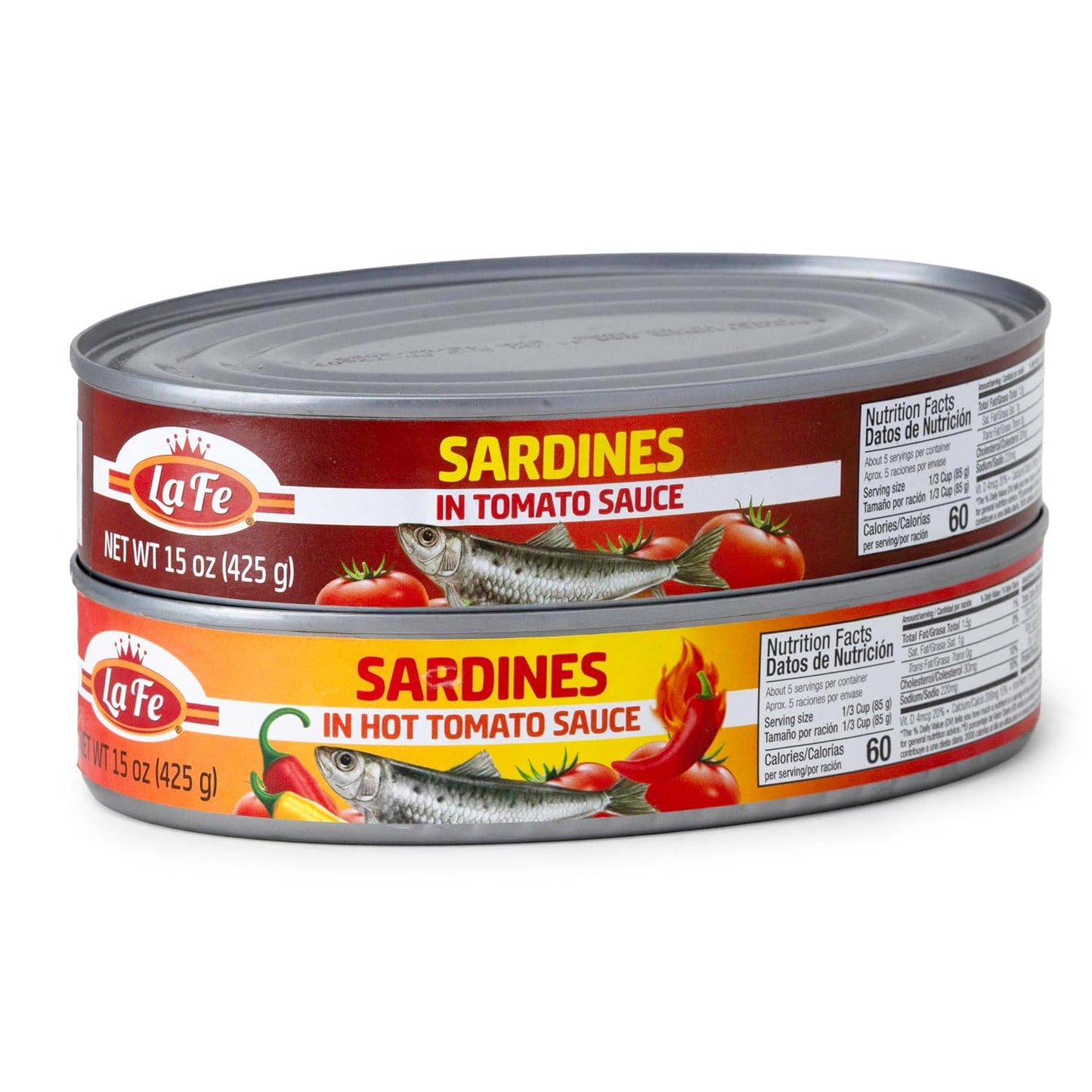 La-Fe-Variedad-de-sardinas-de-15-oz.-Paquete-de-2-(Sardinas-salsa-520