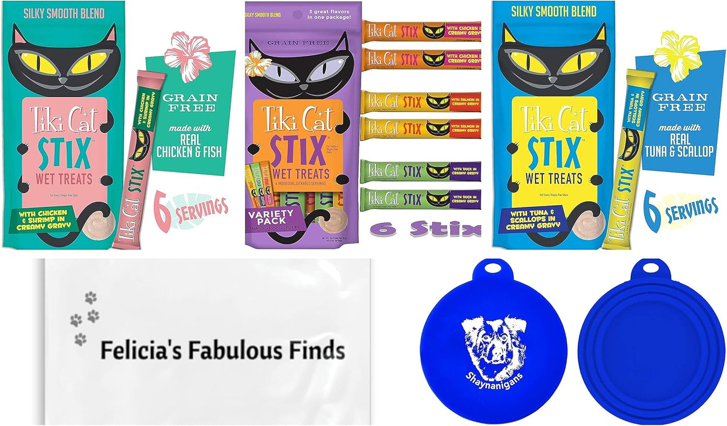 Tiki-Cat-Stix-Wet-Mousse-Single-Serve-Treats-Bundle:-Flavors,-3