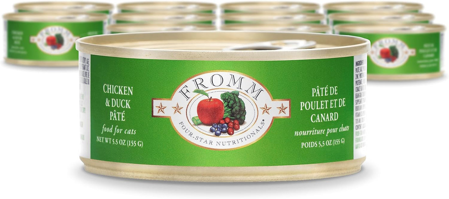 Fromm-Four-Star-Nutritionals-Chicken-&-Duck-Pate-Cat-Food---Premium-Cat---Recipe513