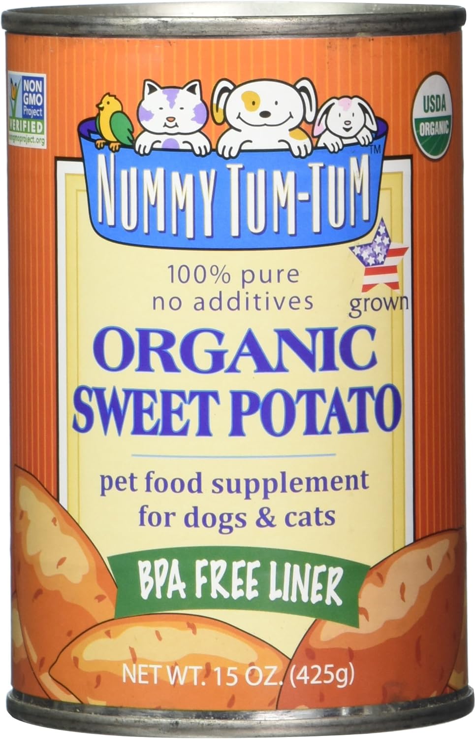Nummy-Tum-Tum,-Dog-Pure-Sweet-Potato-Organic,-15-Ounce-------924