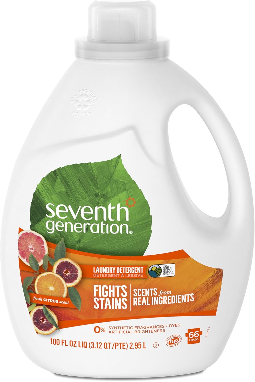 Seventh-Generation-Liquid-Laundry-Detergent,-Fresh-Citrus-Scent,-90-oz-(60-Loads)-749