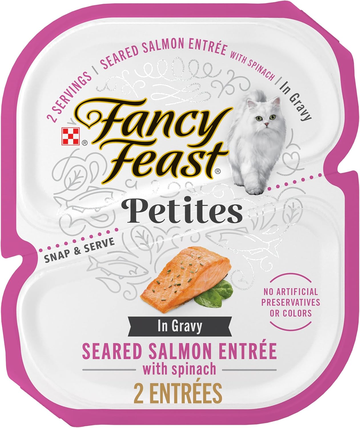 Purina-Fancy-Feast-Petites-Seared-Salmon-Entree-With-Spinach-in-Gravy-Gourmet-Wet-1998
