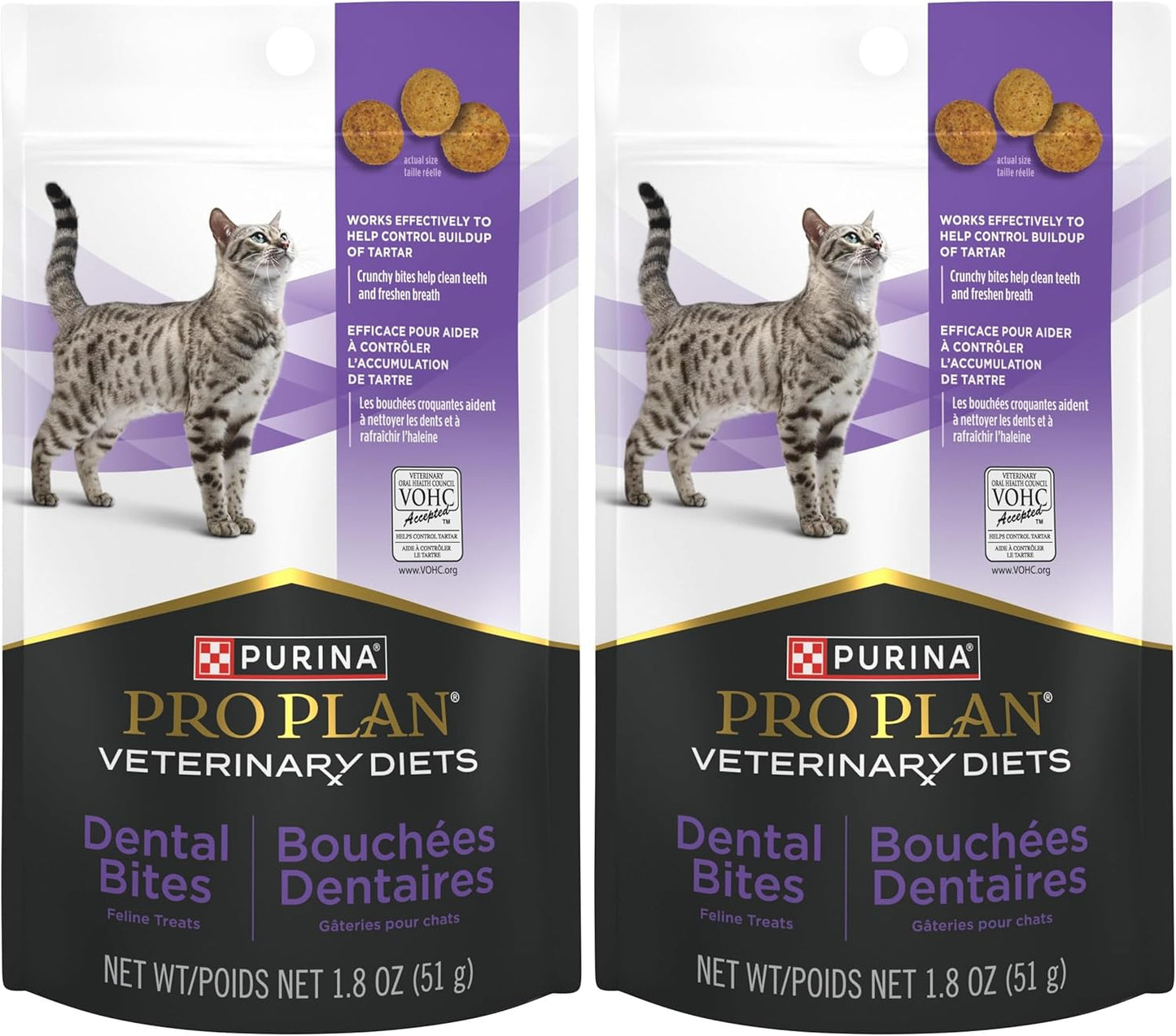 Pro-Plan-Veterinary-Diets-Purina-Dental-Bites-Cat-Treats---1.8-oz.-Pouch-(Pack-491