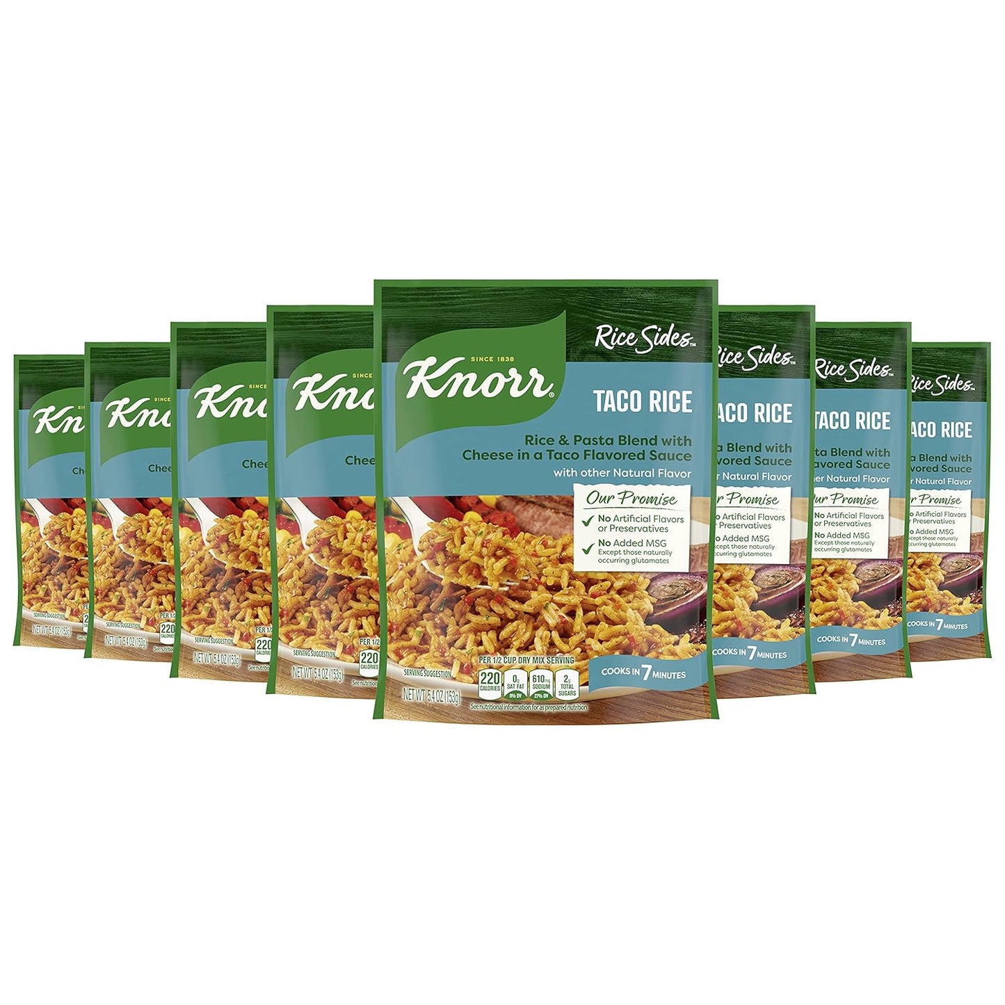 Knorr-Rice-Side-Dish,-Fiesta-Taco,-1986