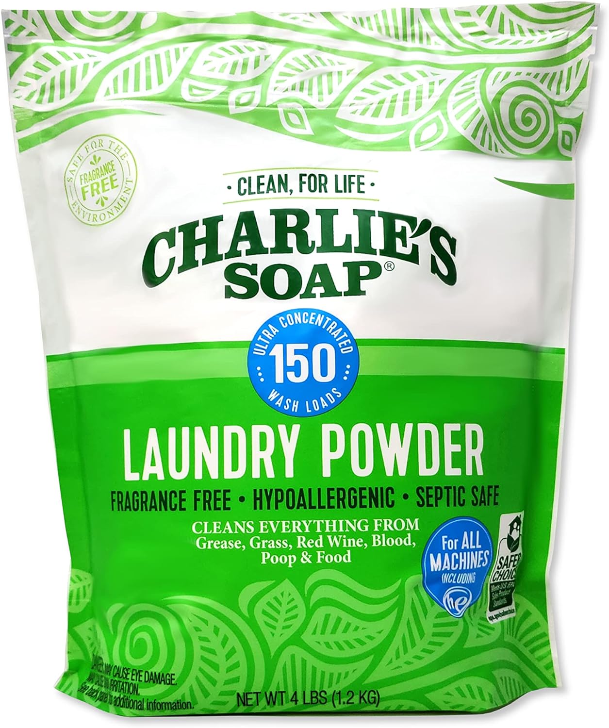 Charlie's-Soap-Laundry-Powder-New-(150-Loads,-1-Pack)-Fragrance-3963