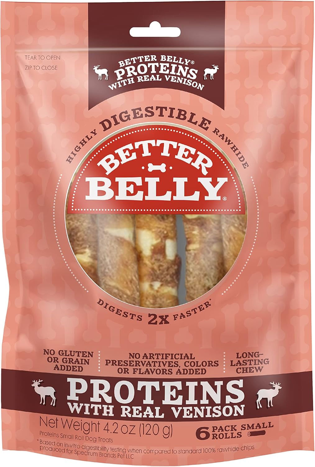 Proteins-with-Real-Venison-Small-Rolls-6-Count,-3998