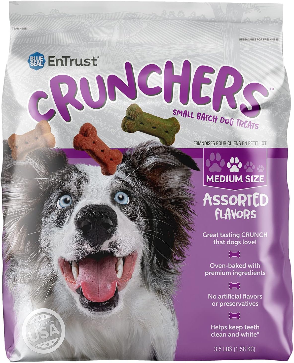 Kent-Entrust-Crunchers---Medium-Dog-Treats,-Assorted-435