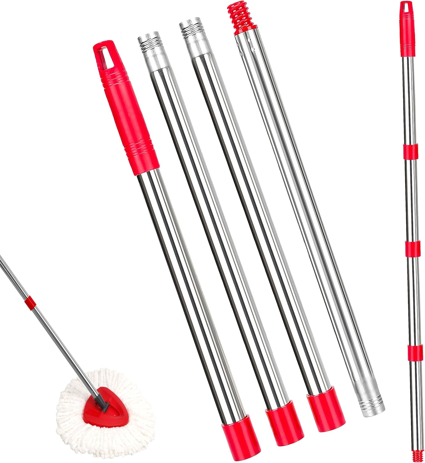 Spin-Mop-Replacement-Handle,-30-58-inch-Handle/Stick-Compatible-for-Oceda-196