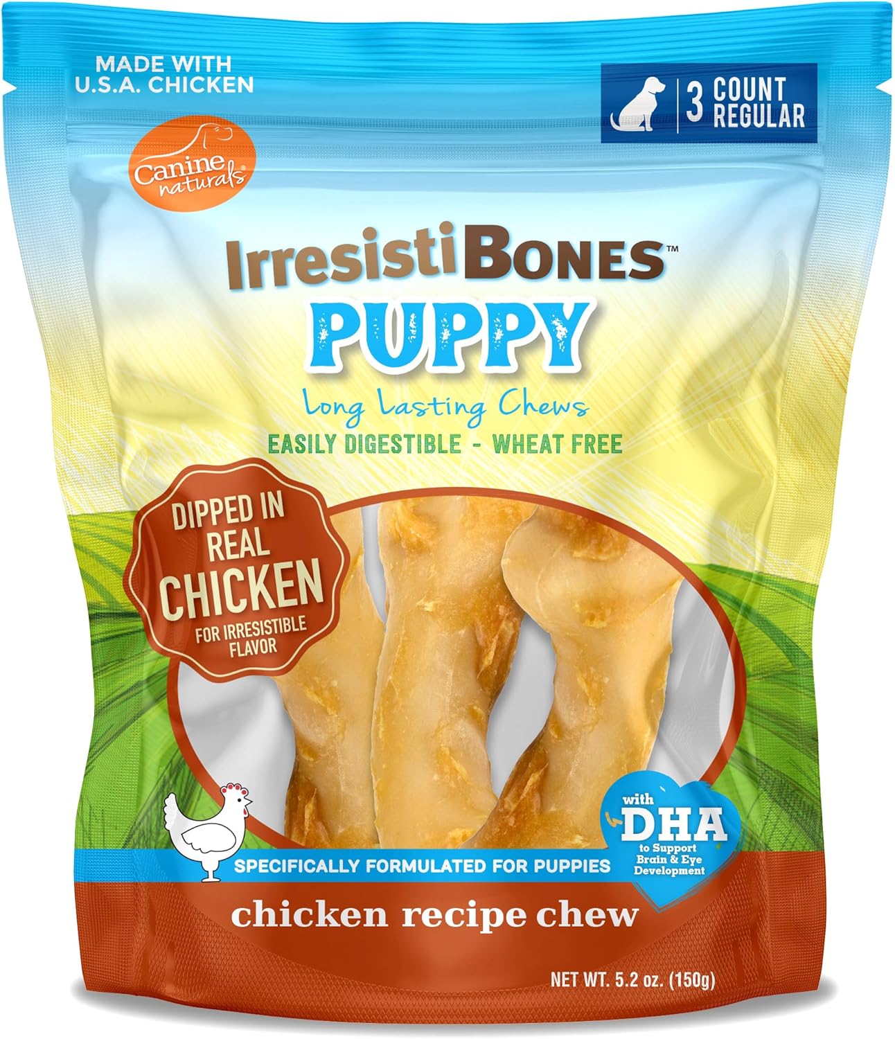 Canine-Naturals-IrresistiBONES-Long-Lasting-Puppy-Chicken-and-Rice-Chew---with-1216