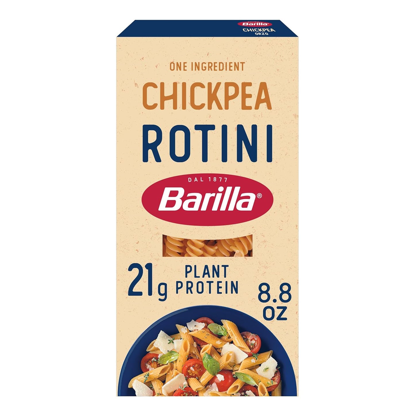 Barilla-Chickpea-Rotini-Pasta,-8.8-oz---Vegan,-1722