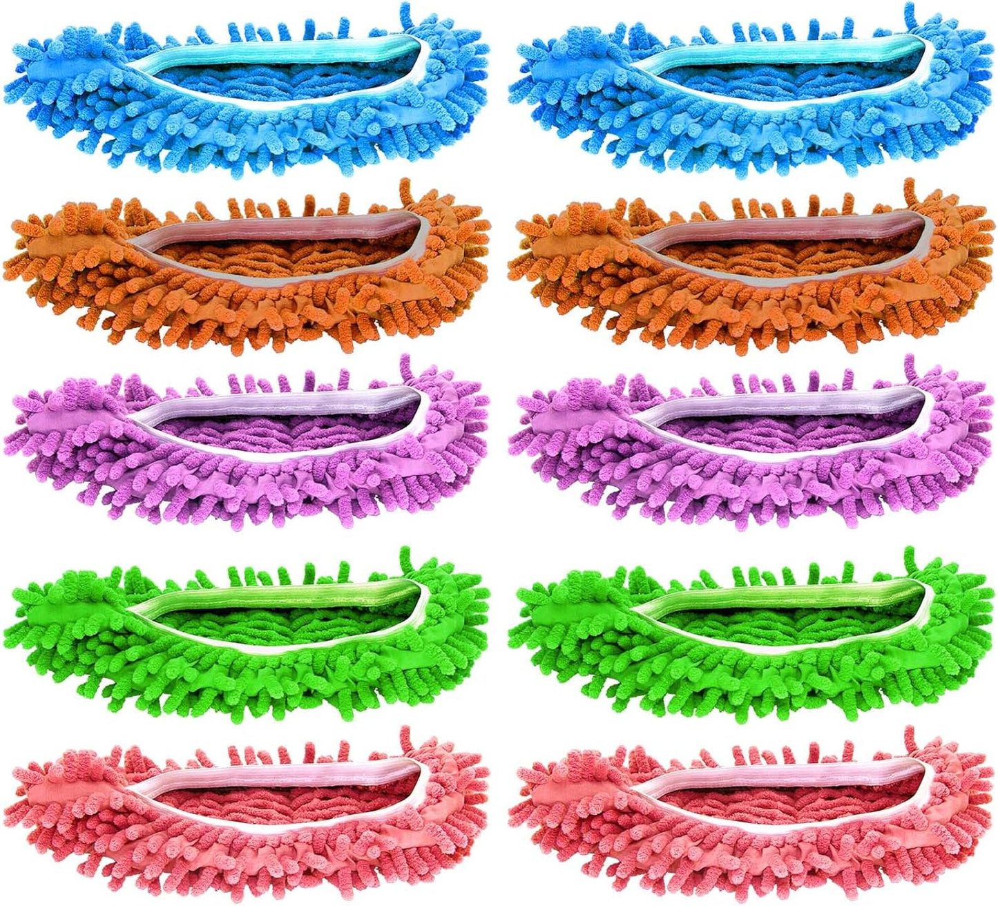 Mop-Slippers-Shoes-10-Pcs-(5-Pairs),Dust-Duster,-Mop-Socks-3474