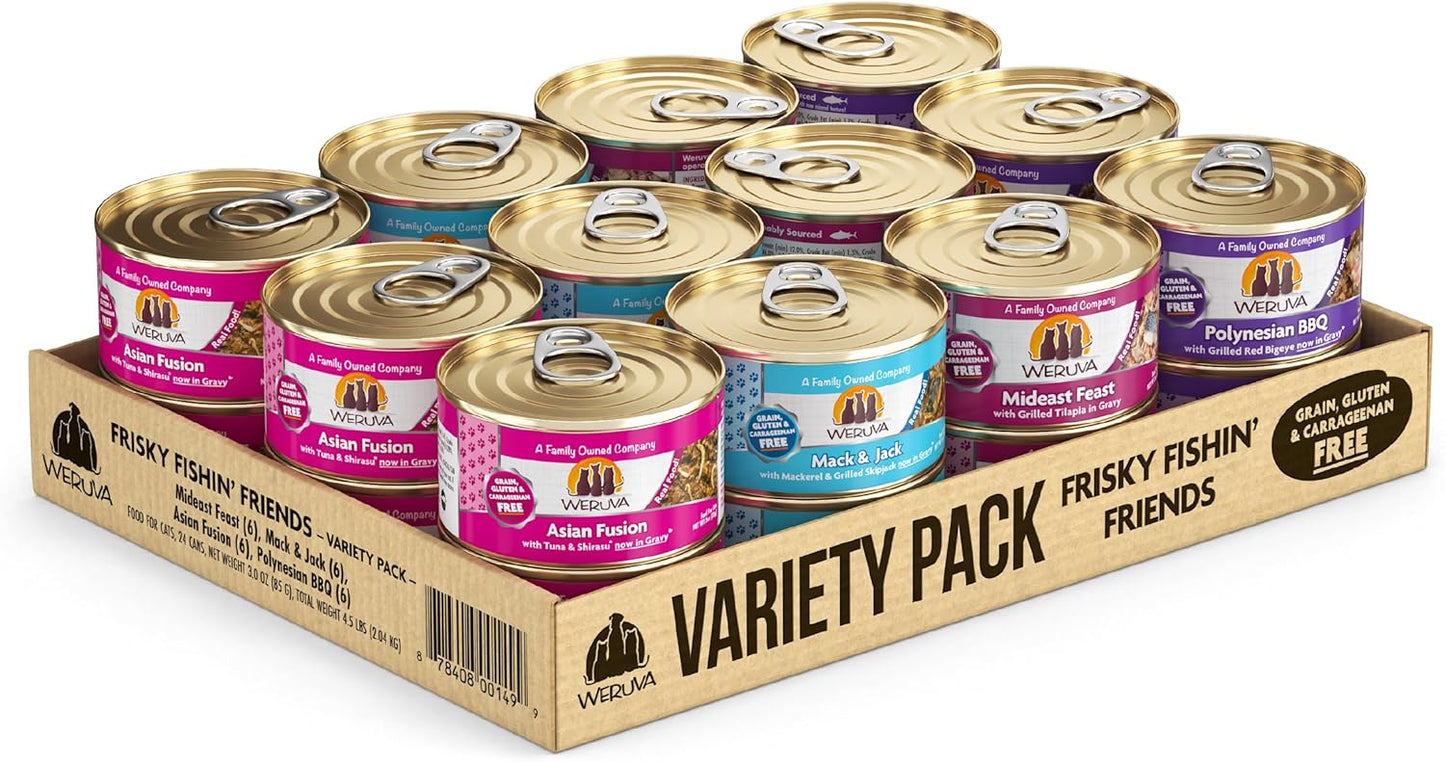 Weruva-Classic-Cat-Food,-Variety-Pack,-Frisky-Fishin'-2005