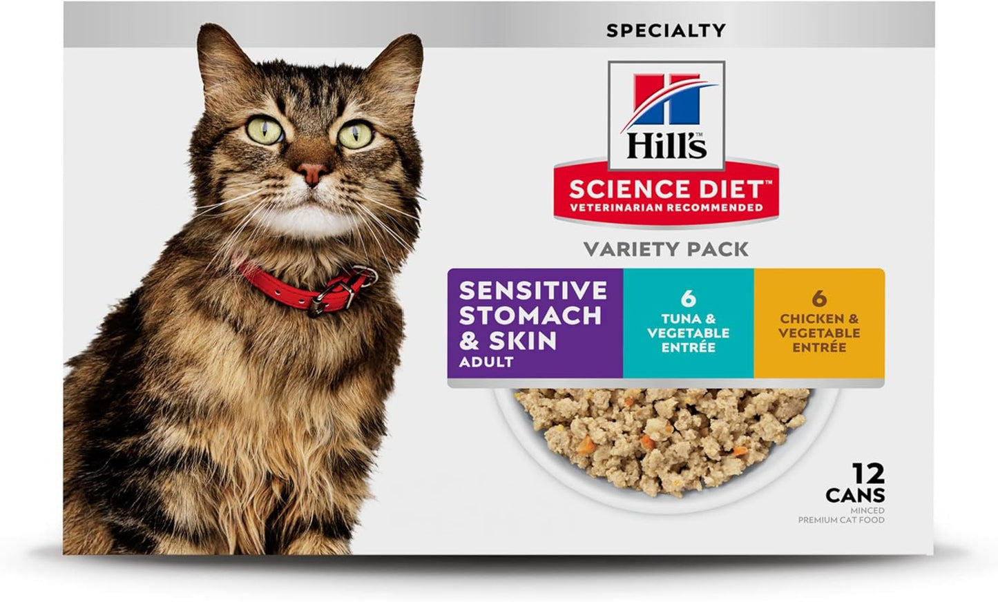 Hill's-Science-Diet-Adult-Sensitive-Stomach-&-Skin-Wet-Cat-Food-Variety-Pack,-1780