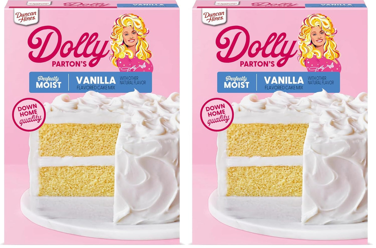 Duncan-Hines-Dolly-Parton's-Vanilla-Flavored-Cake-Mix,-15.25-oz.-550