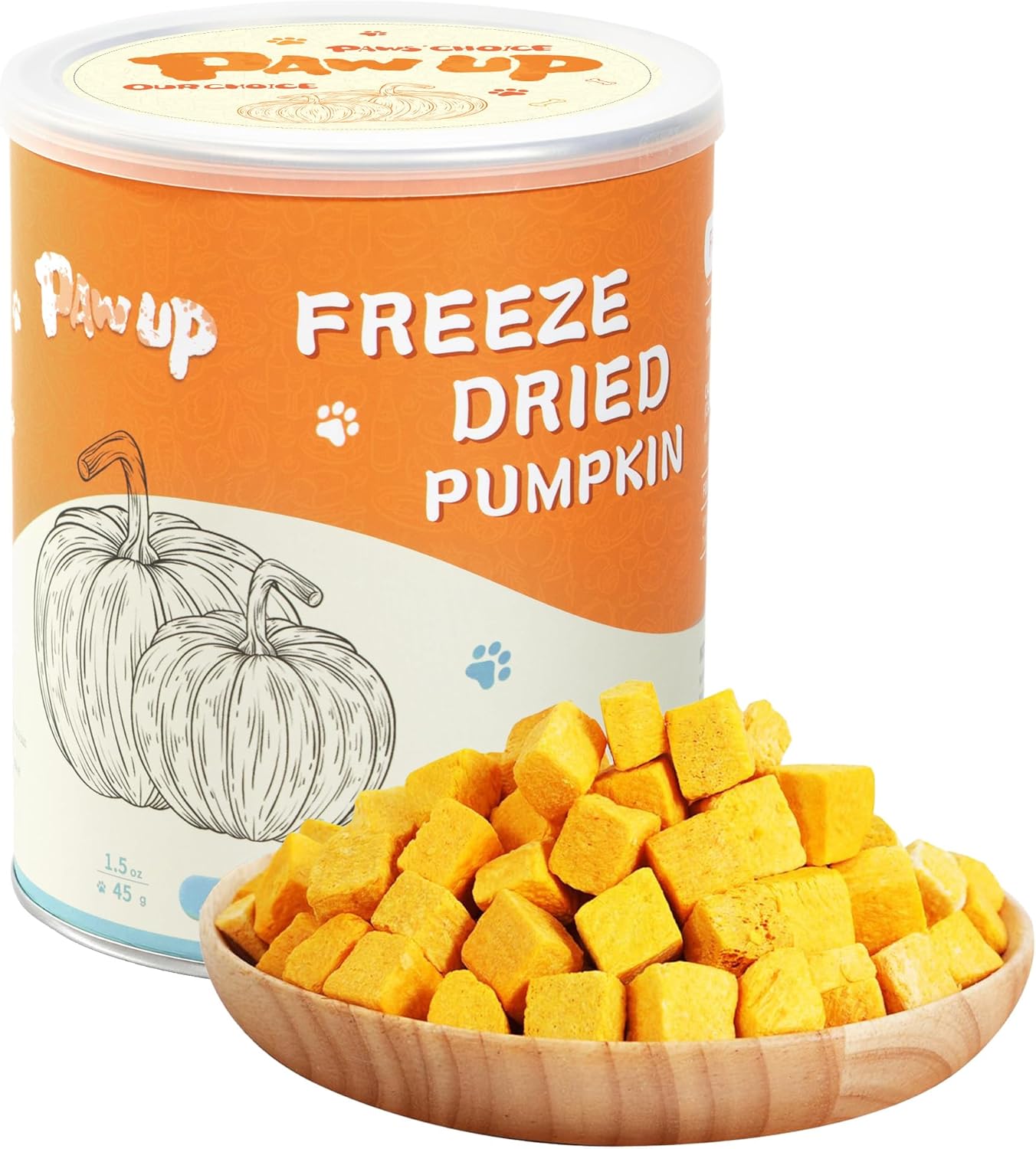 PAWUP-Freeze-Dried-Pumpkin-Treats-for-Dogs-&-Cats-–-High-Fiber,-Ingredient-Snacks-Digestion1508