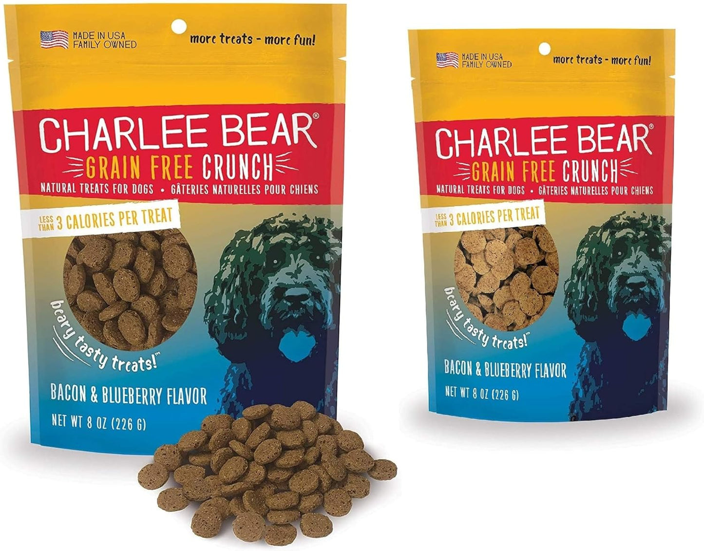 Charlee-Bear-Crunchy-Dog-Training-Treats,-Low-Calorie-(3-Kcal),-Grain-Natural-1072