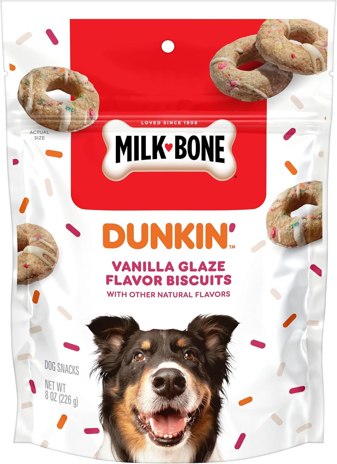 Dunkin'-Vanilla-Glaze-Flavor-Dog-Biscuits-with-Other-4306
