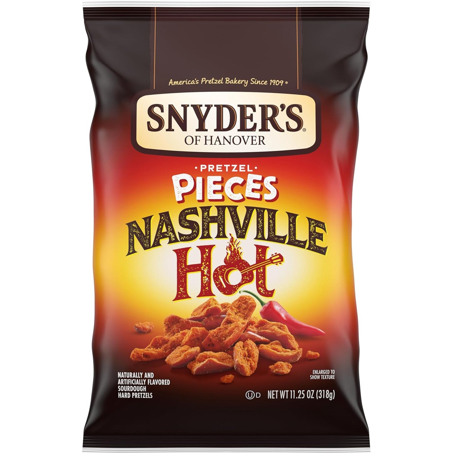 Snyder's-of-Hanover-Pretzel-Pieces,-Nashville-Hot,-11.25-2794