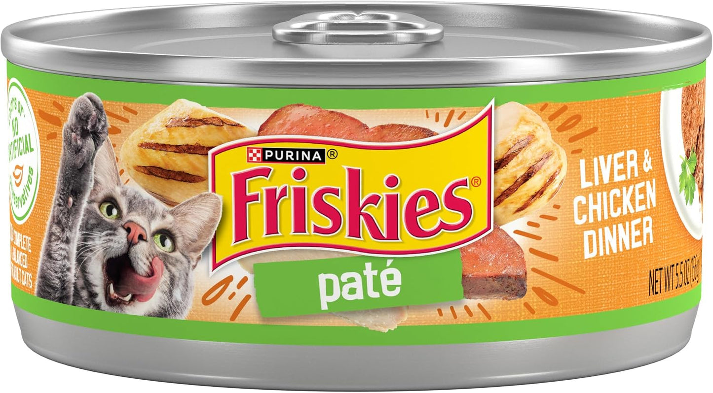 Purina-Friskies-Wet-Cat-Food-Pate,-Liver-and-Chicken-Dinner---(Pack-of-1921