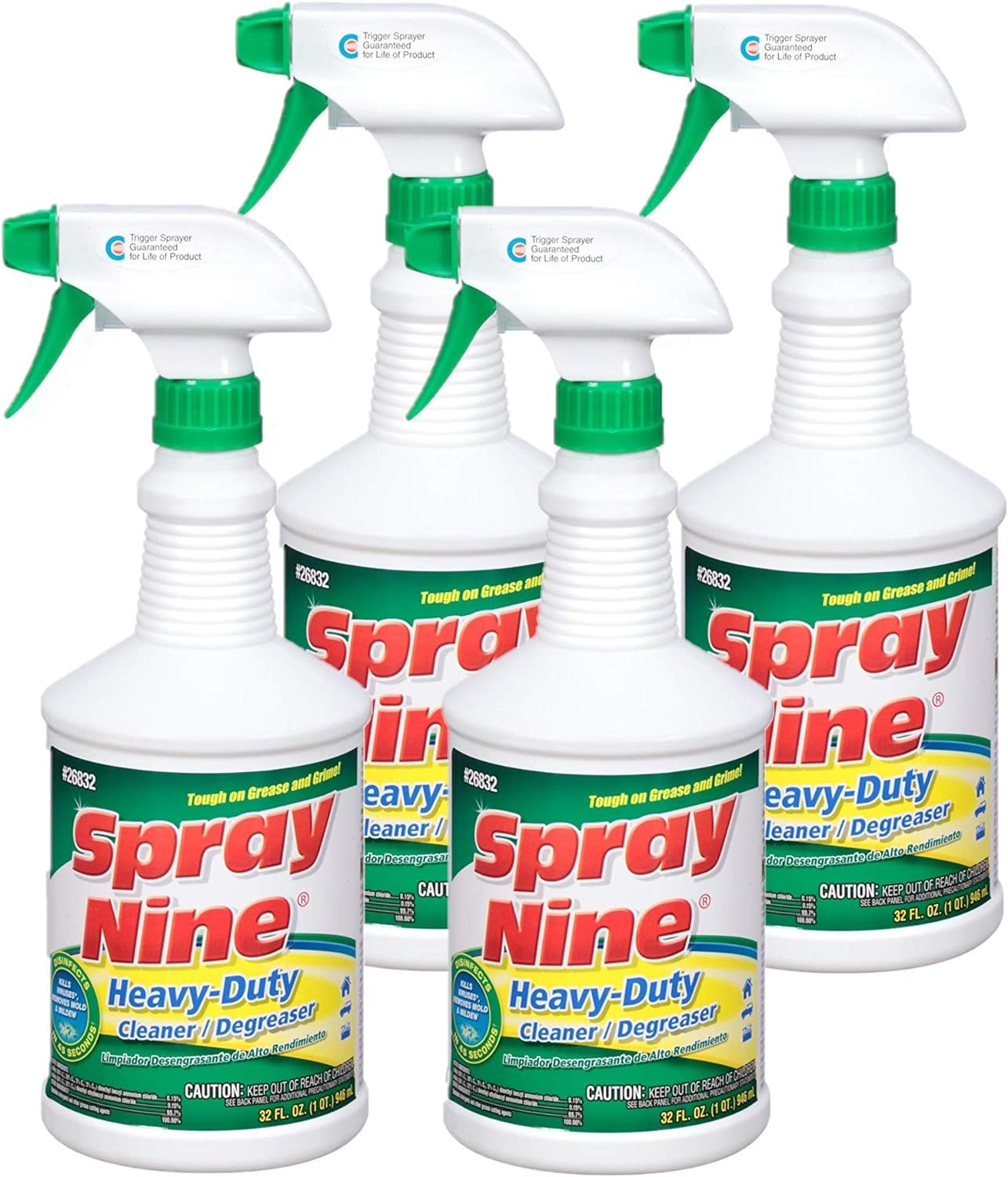 Spray-Nine-26832-Heavy-Duty-Cleaner/Degreaser-and-Disinfectant,-32-oz.-2339