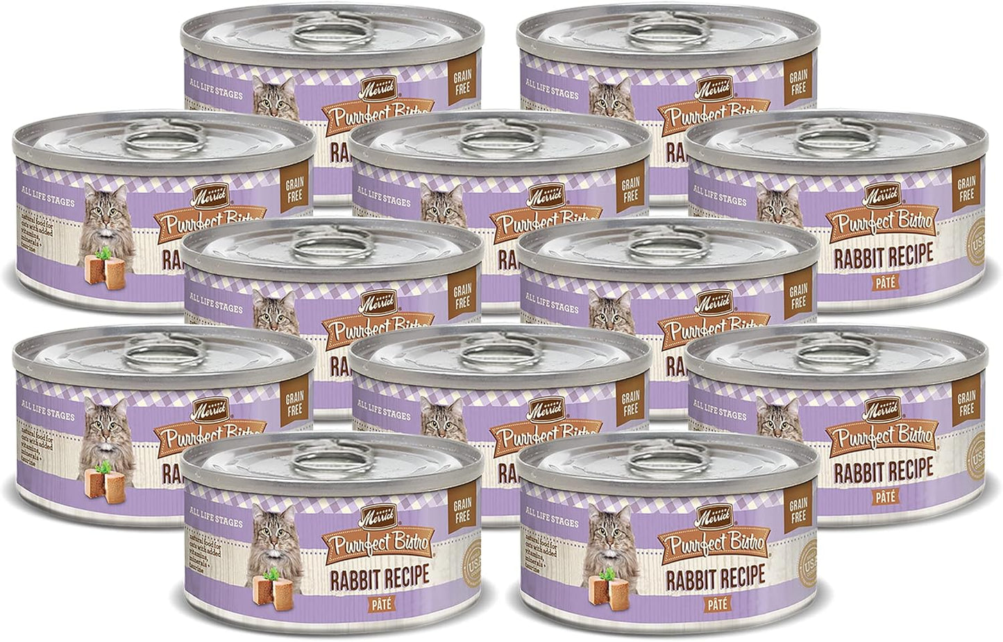 Merrick-Purrfect-Bistro-Canned-Cat-Food,-Rabbit-Pâté-411