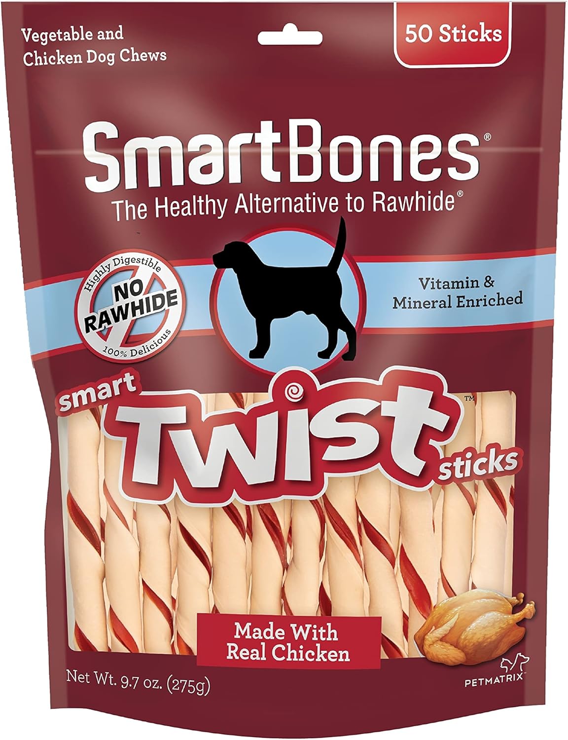 SmartBones-Smart-Twist-Sticks,-Rawhide-Free-Dog-Chew-Sticks,-Made-With-Chicken,-2893