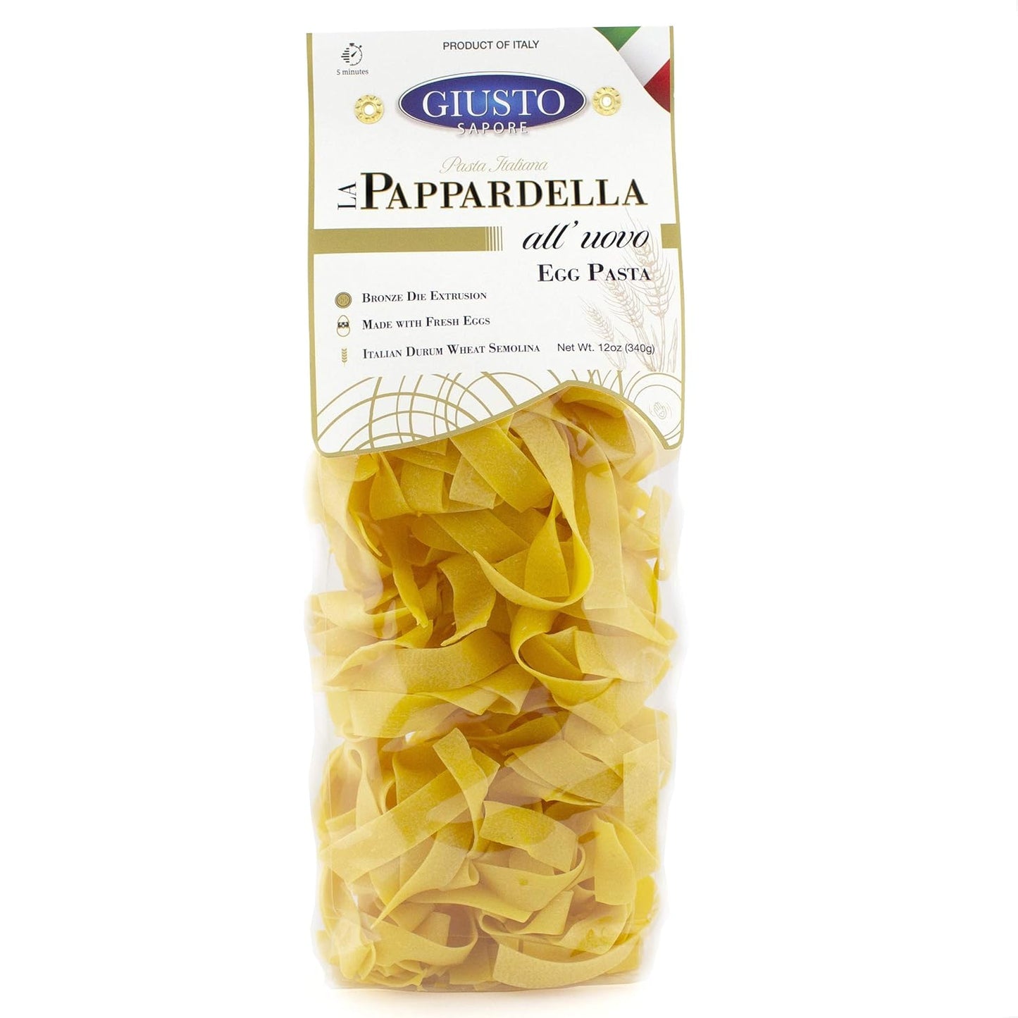 Giusto-Sapore-Classic-Pappardelle-All'Uovo-Italian-Egg-Pasta-295