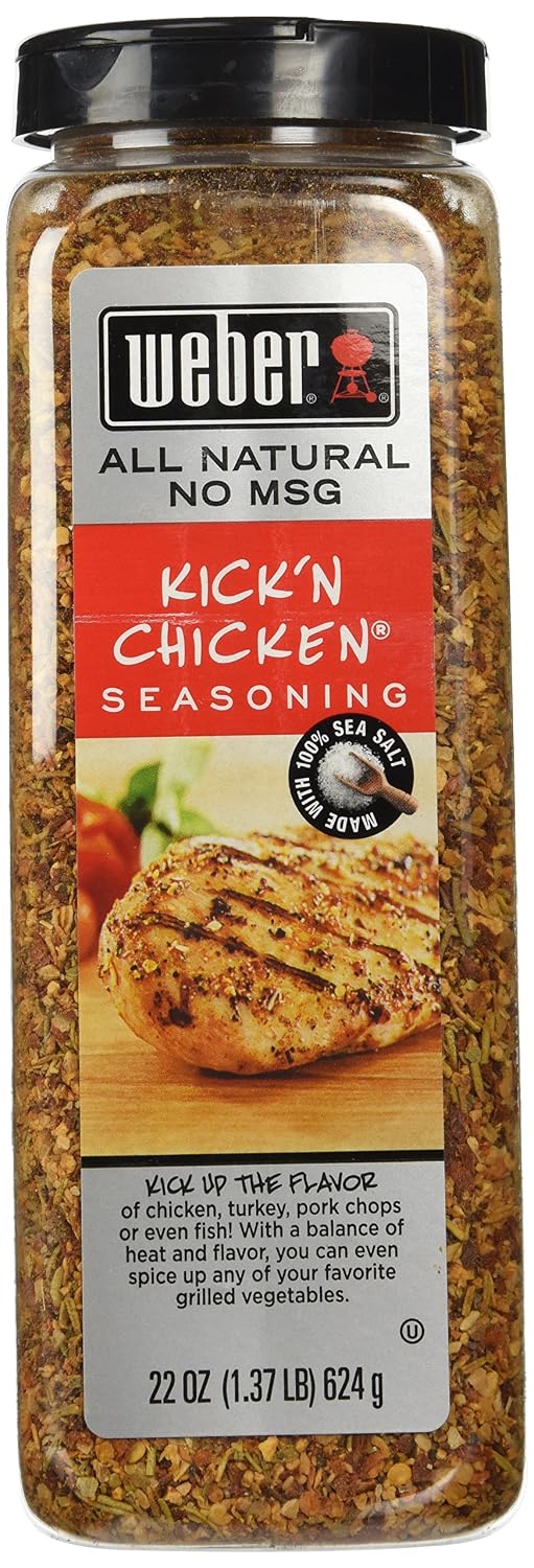 Weber-Kick'n-Chicken-Seasoning-22-Oz.-Made-with-Sea-Salt---No-1515