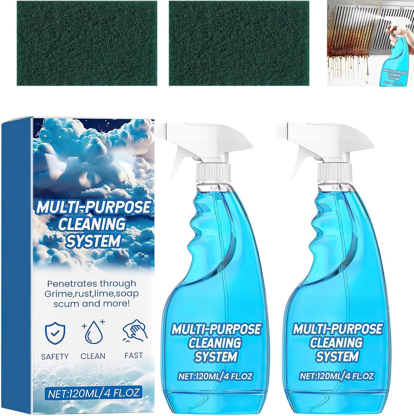 Splash-Spray-Tablets-&-Spray-Bottle,Splash-Foam-Sprays-Cleaner,Multi-Purpose-Cleaner-4390