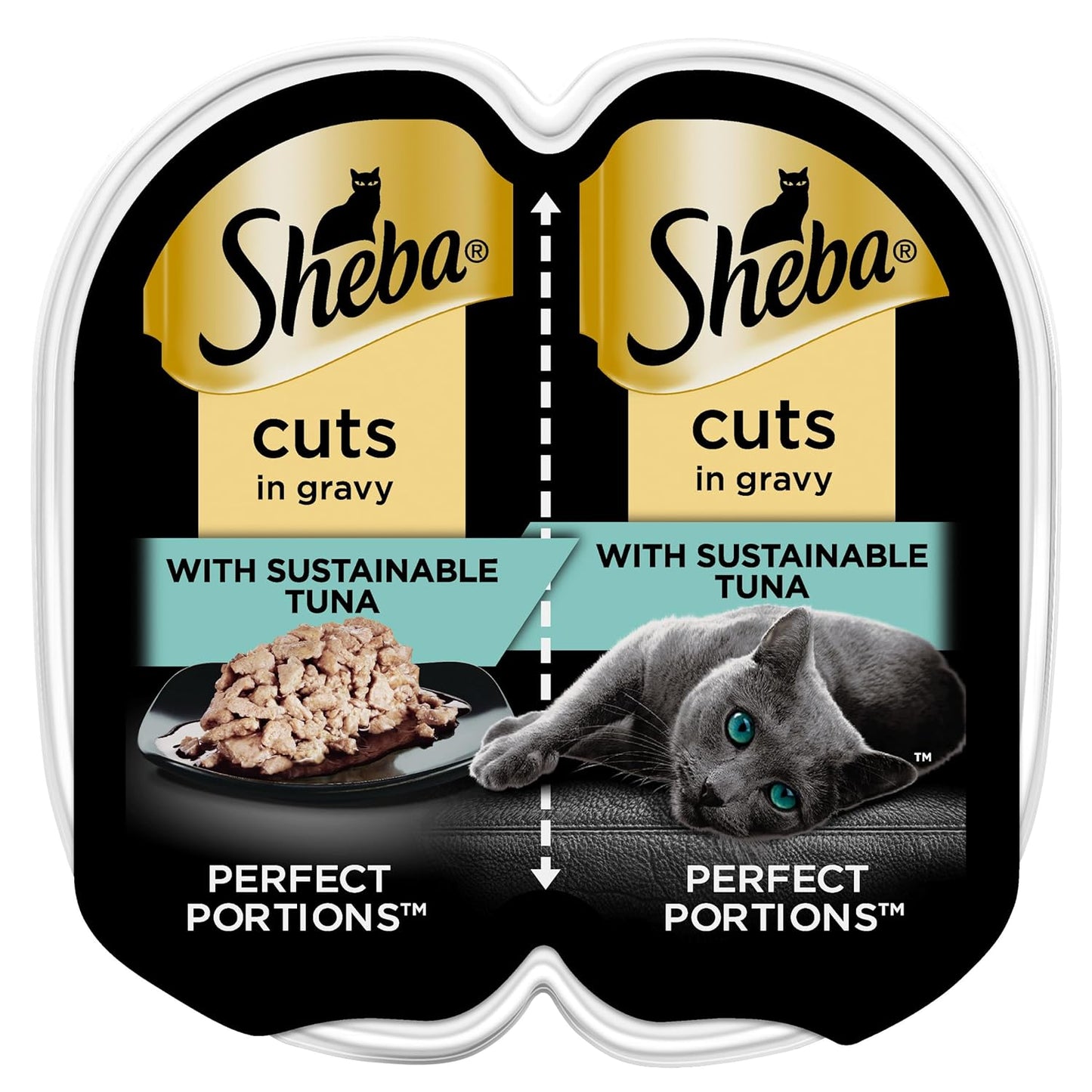 Sheba-Perfect-Portions-Wet-Cat-Food-Cuts-in-Gravy,-Sustainable-Tuna,-oz.-Tray--460