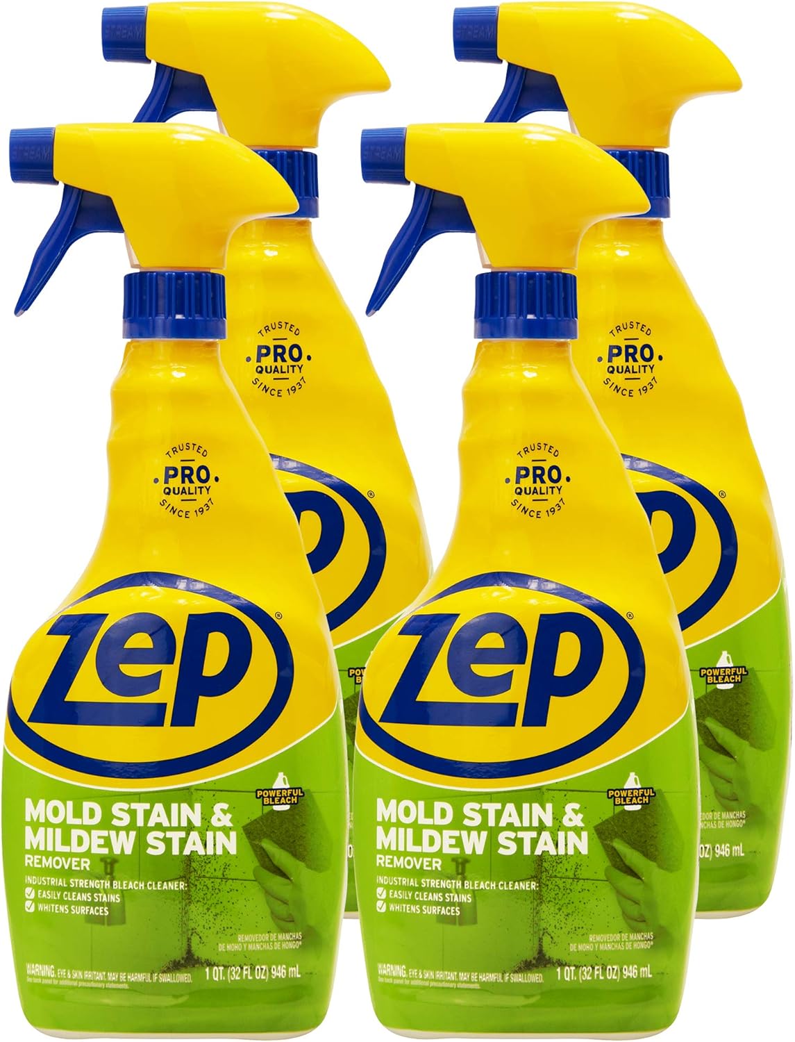 Zep-Mold-Stain-and-Mildew-Stain-Remover---32-oz-(Pack-of-4)-ZUMILDEW32---1268