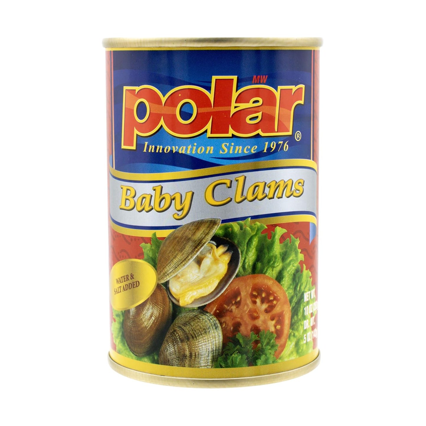 MW-Polar-Mariscos,-almejas-enteras-para-bebés,-10-onzas-(paquete-de-12)---857